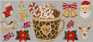 16oz Christmas-S  2404